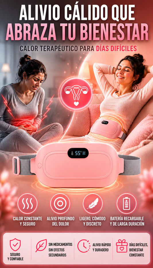 Cinturón Calentador Menstrual